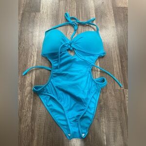 VENUS Blue Women Swim One Piece